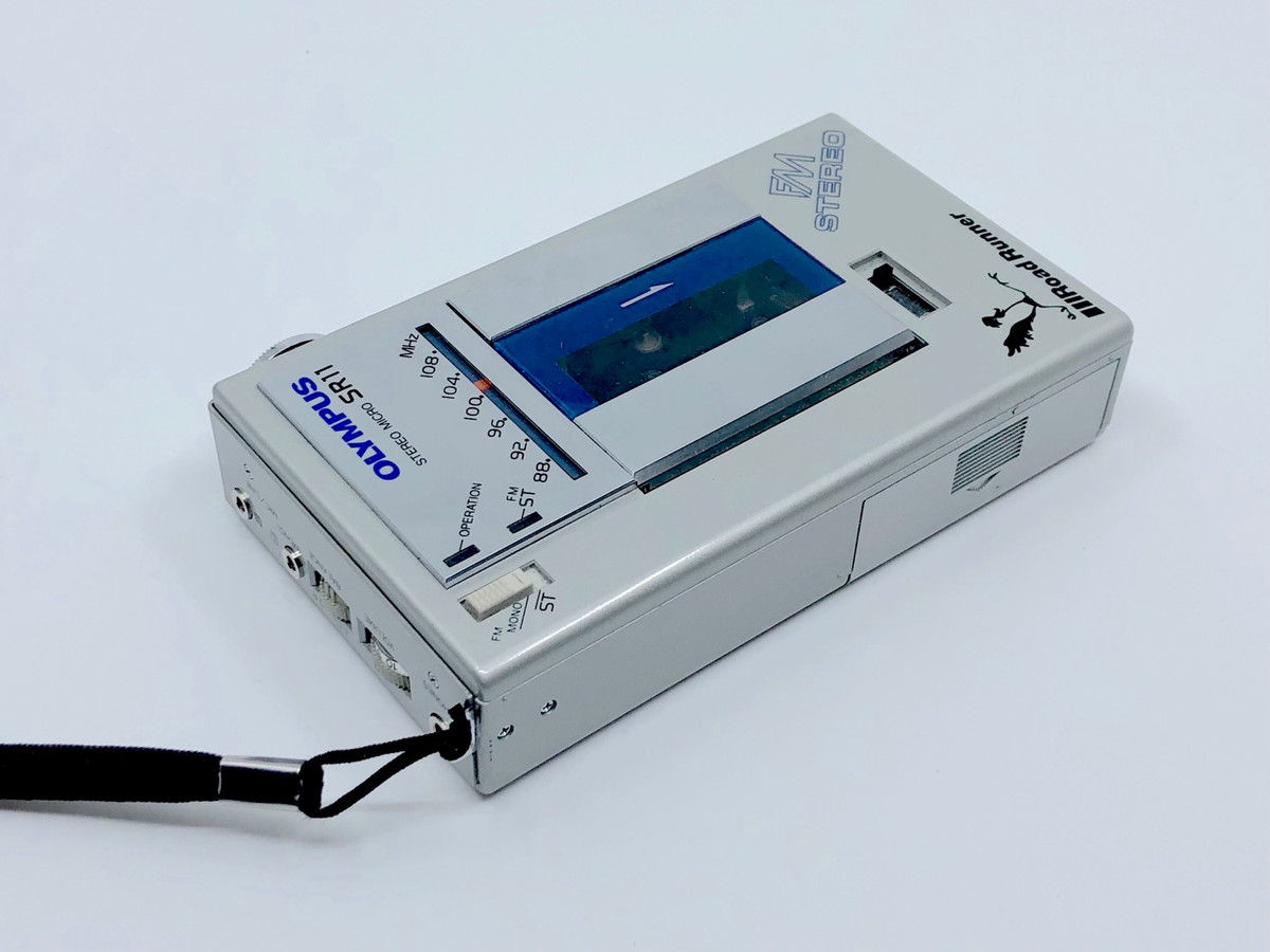 Olympus SR11 Stereo Microcassette Recorder with Radio | Just-Cassette