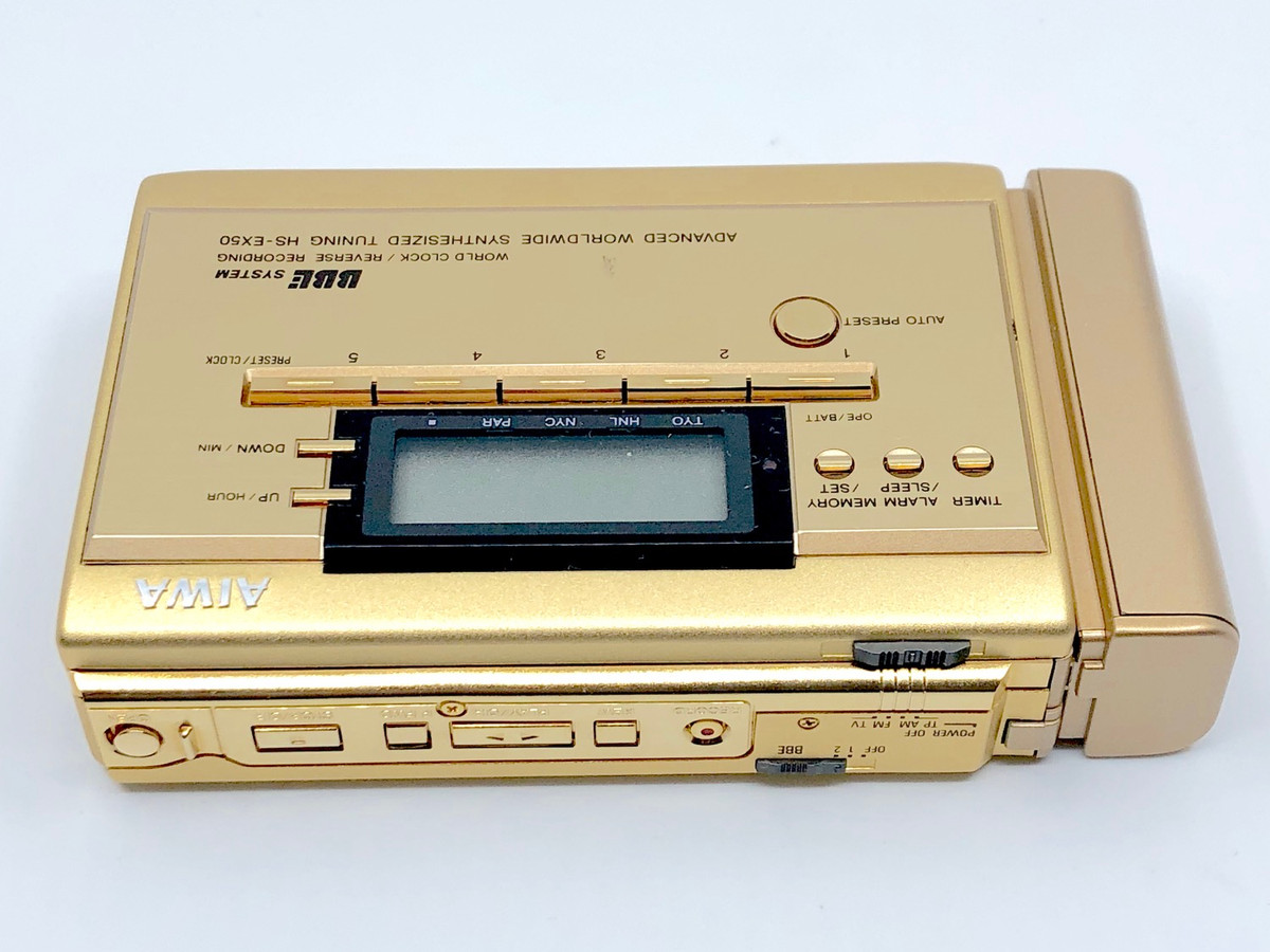 AIWA 日本製ステレオラジオ カセットボーイ HS-EX50 入手困难品 AIWA HS-EX50 10th Anniversary Japan Only Special Edition | Just