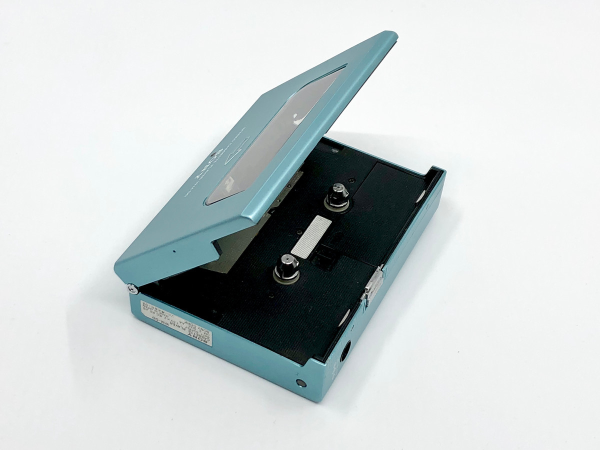 Sony Walkman WM-DD Blue Portable Cassette Player | Just-Cassette