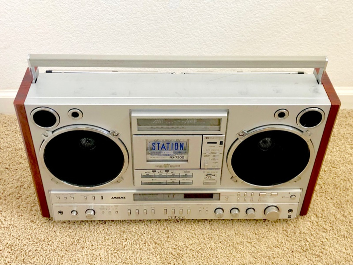 National RX-7200 boombox | Just-Cassette
