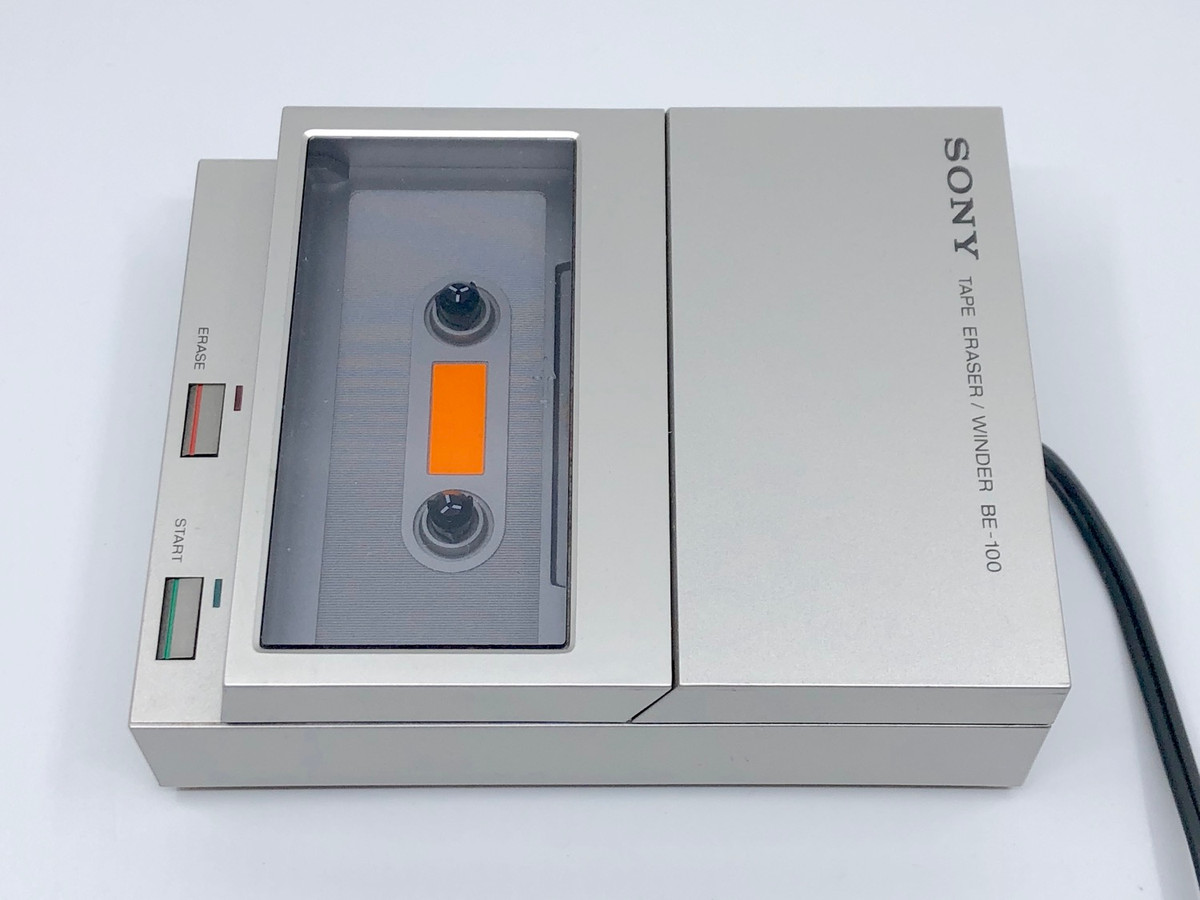 Sony BE-100 Winder Eraser | Just-Cassette
