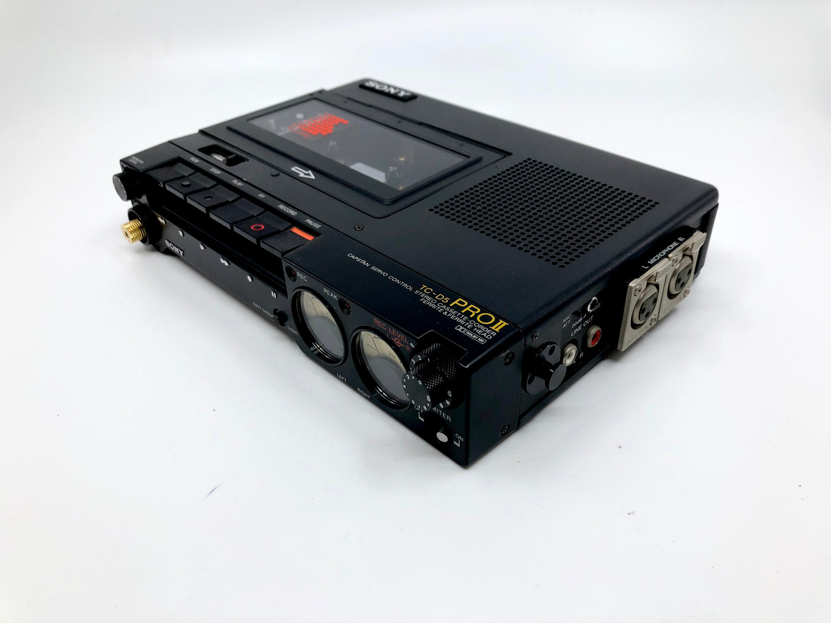 Sony TC-D5 Pro II Professional Portable Cassette Recorder | Just