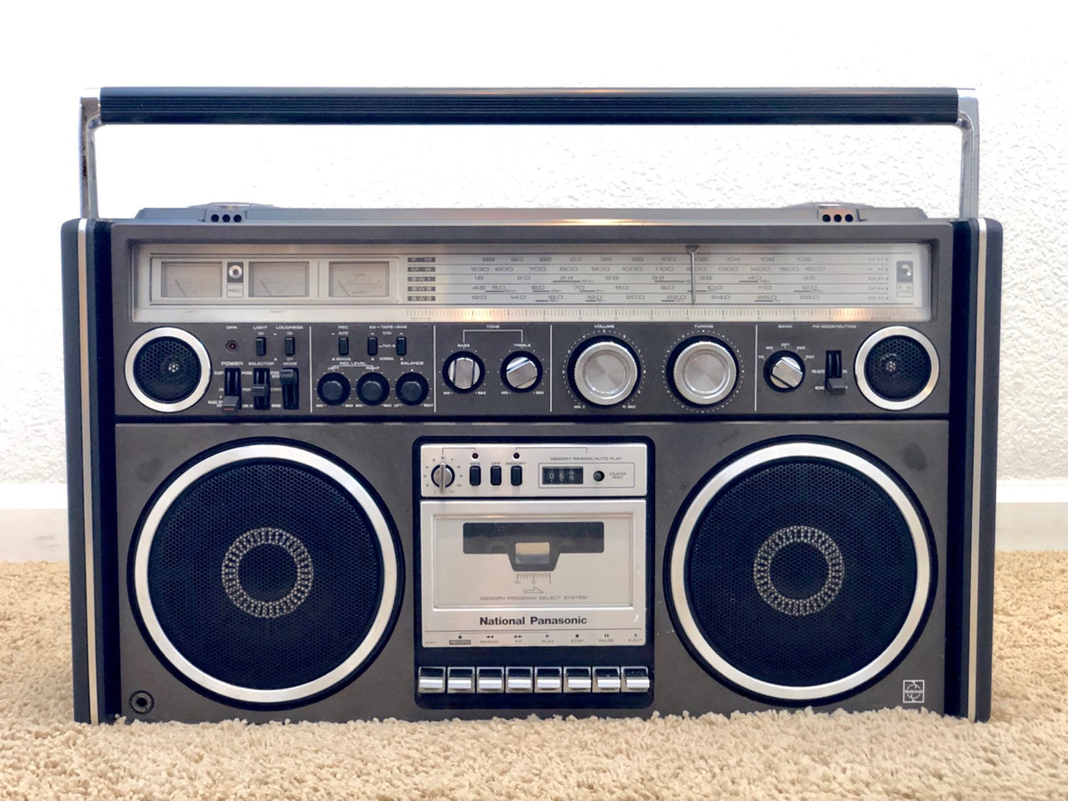 National Panasonic RX-7700 Radio Cassette Recorder | Just-Cassette