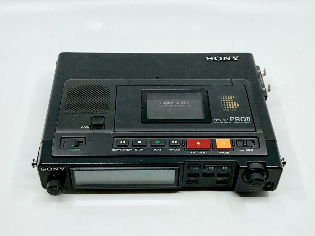 SONY TCD-D10, TCD-D10 Pro, TCD-D10 Pro II DAT Recorder | Just-Cassette