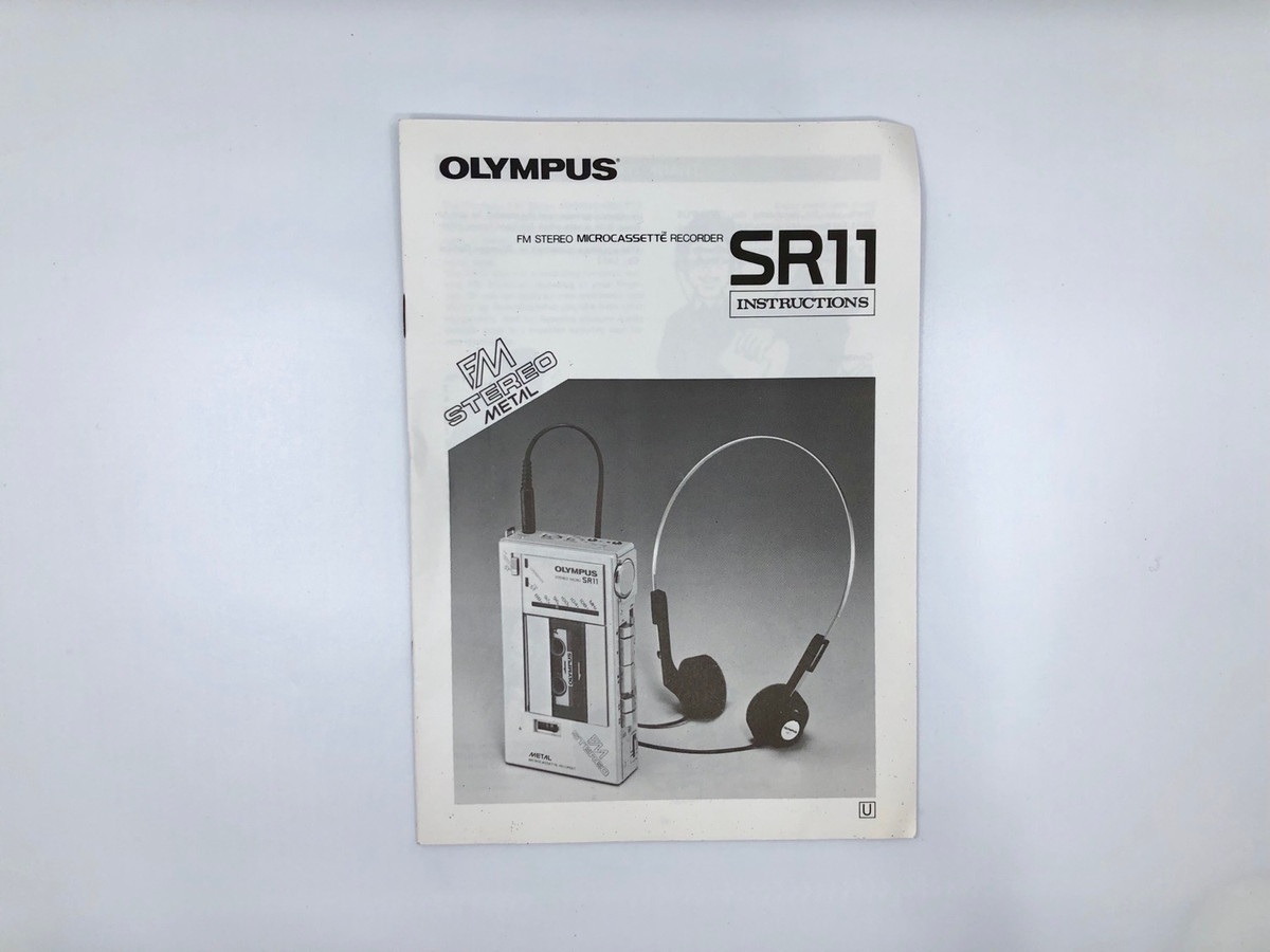 Olympus SR11 Stereo Microcassette Recorder with Radio | Just-Cassette
