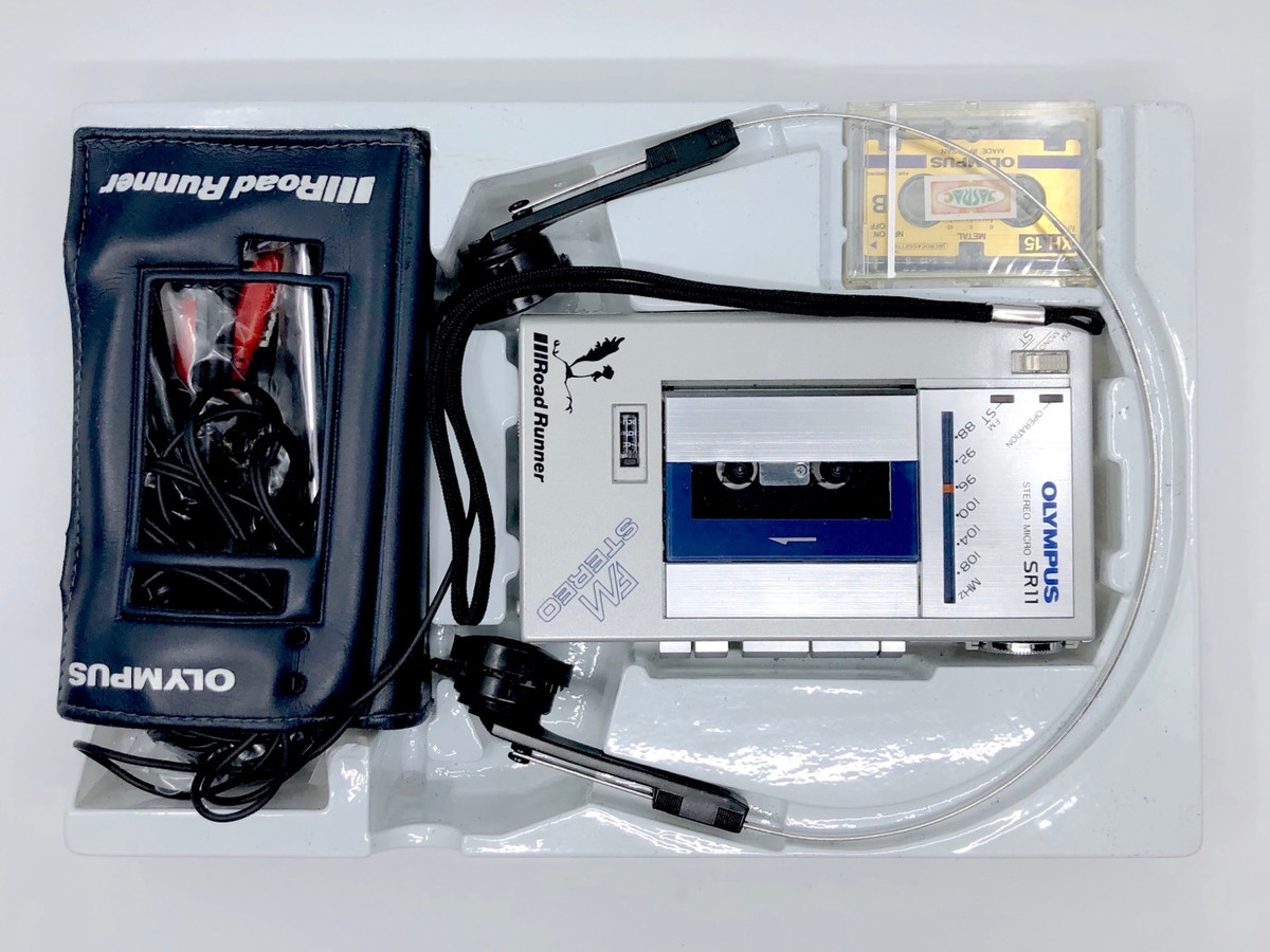 Olympus SR11 Stereo Microcassette Recorder with Radio | Just-Cassette