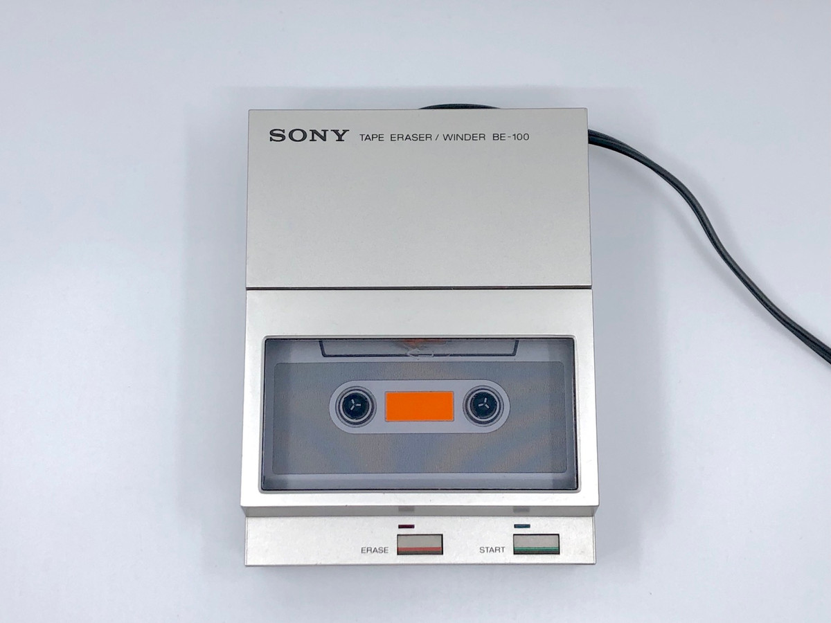 Sony BE-100 Winder Eraser | Just-Cassette