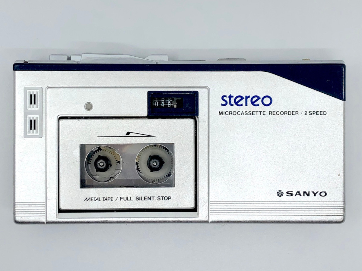 Sanyo MR-88 Microcassette Boombox | Just-Cassette