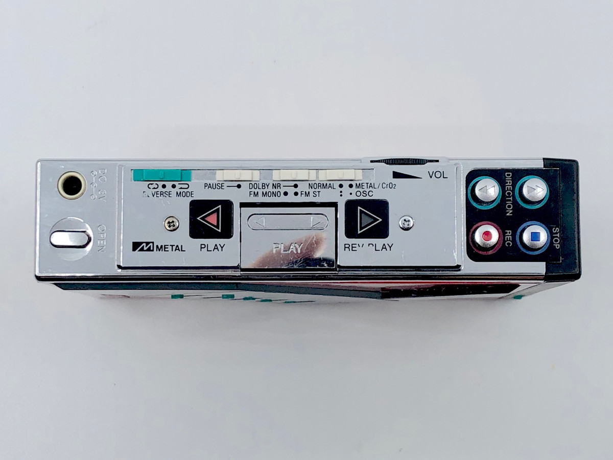 Aiwa HS-J9 Red Portable Cassette Player | Just-Cassette