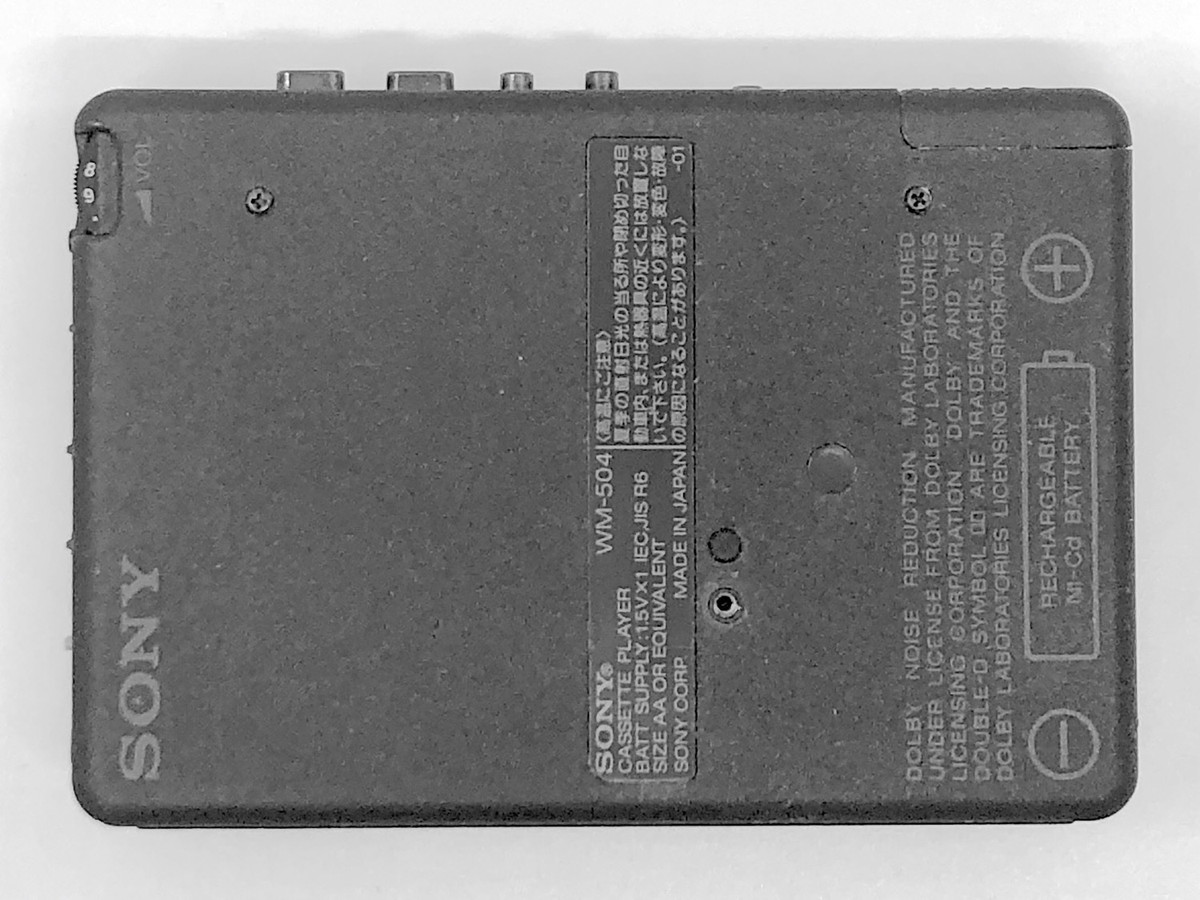 超希少機種 レア レトロ SONY WALKMAN WM-504 ソニー カセット