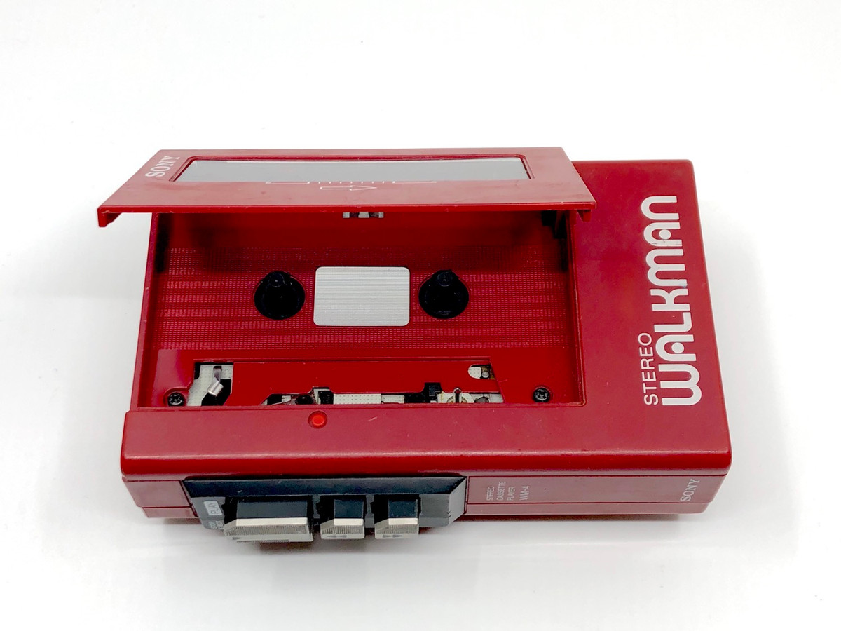 Sony Walkman WM-4 Red Portable Cassette Player | Just-Cassette