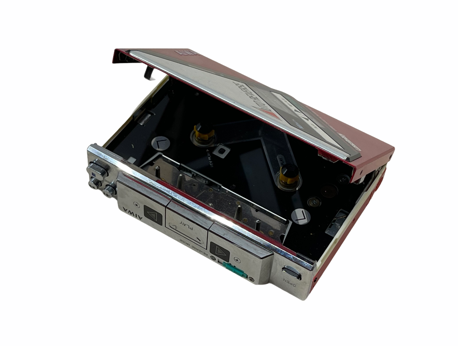 Aiwa HS-P9 CassetteBoy Portable Cassette Player Red | Just-Cassette