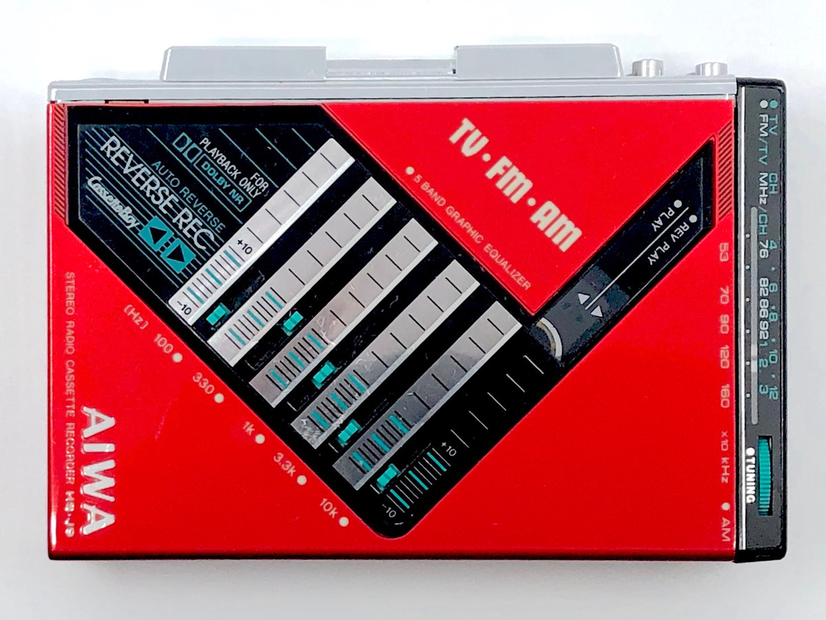 稀少品 Boy cassette HS-J9 Aiwa ジャンク品】 Boy Cassette ポータブルカセットプレーヤー アイワ AIWA ポータブルプレーヤー