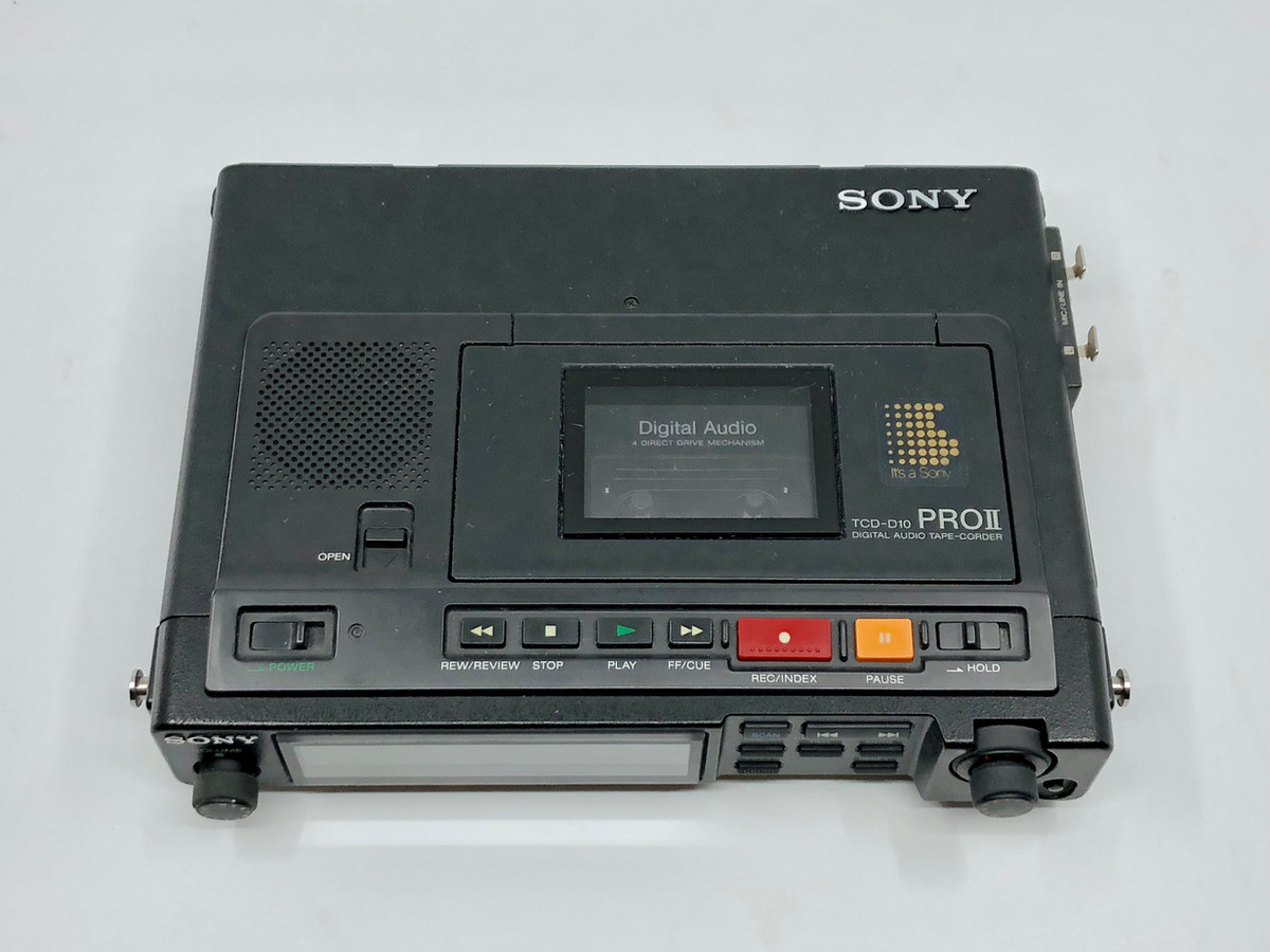 SONY TCD-D10, TCD-D10 Pro, TCD-D10 Pro II DAT Recorder | Just-Cassette