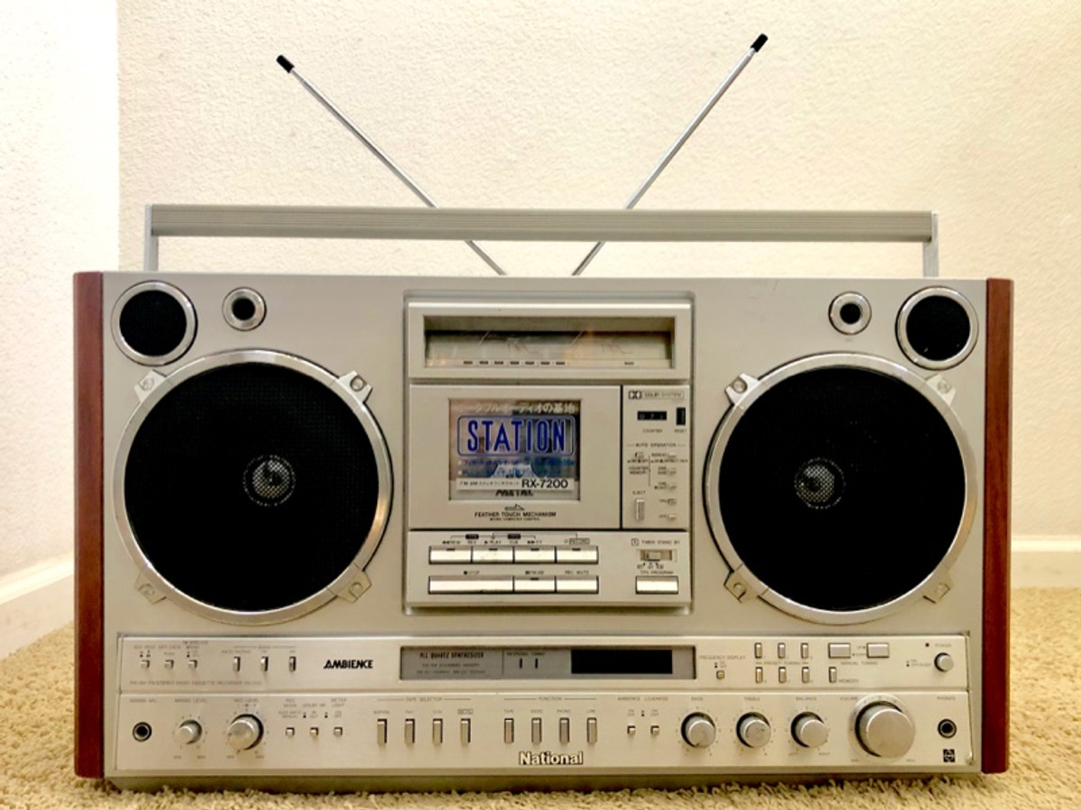 National RX-7200 boombox | Just-Cassette