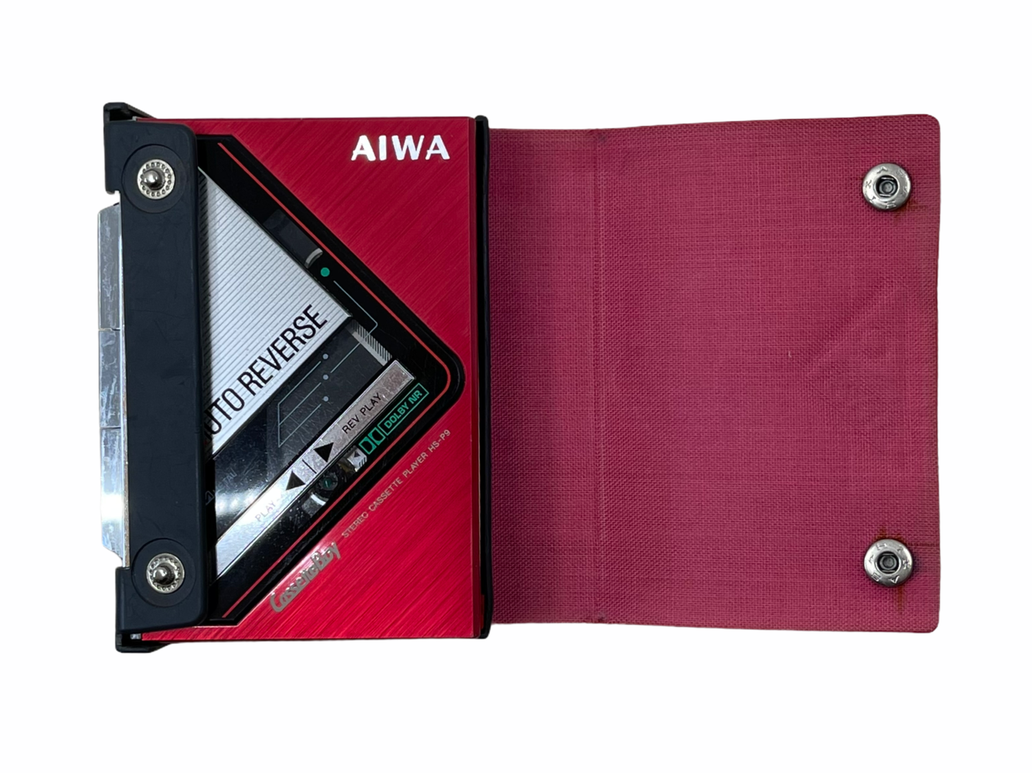 Aiwa HS-P9 CassetteBoy Portable Cassette Player Red | Just-Cassette Aiwa HS-P9 CassetteBoy Portable Cassette Player Red | Just-Cassette