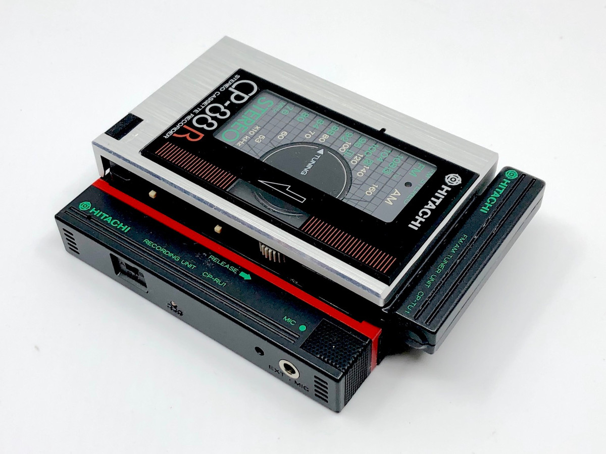 Hitachi CP-88R - The World's Smallest Portable Cassette Recorder