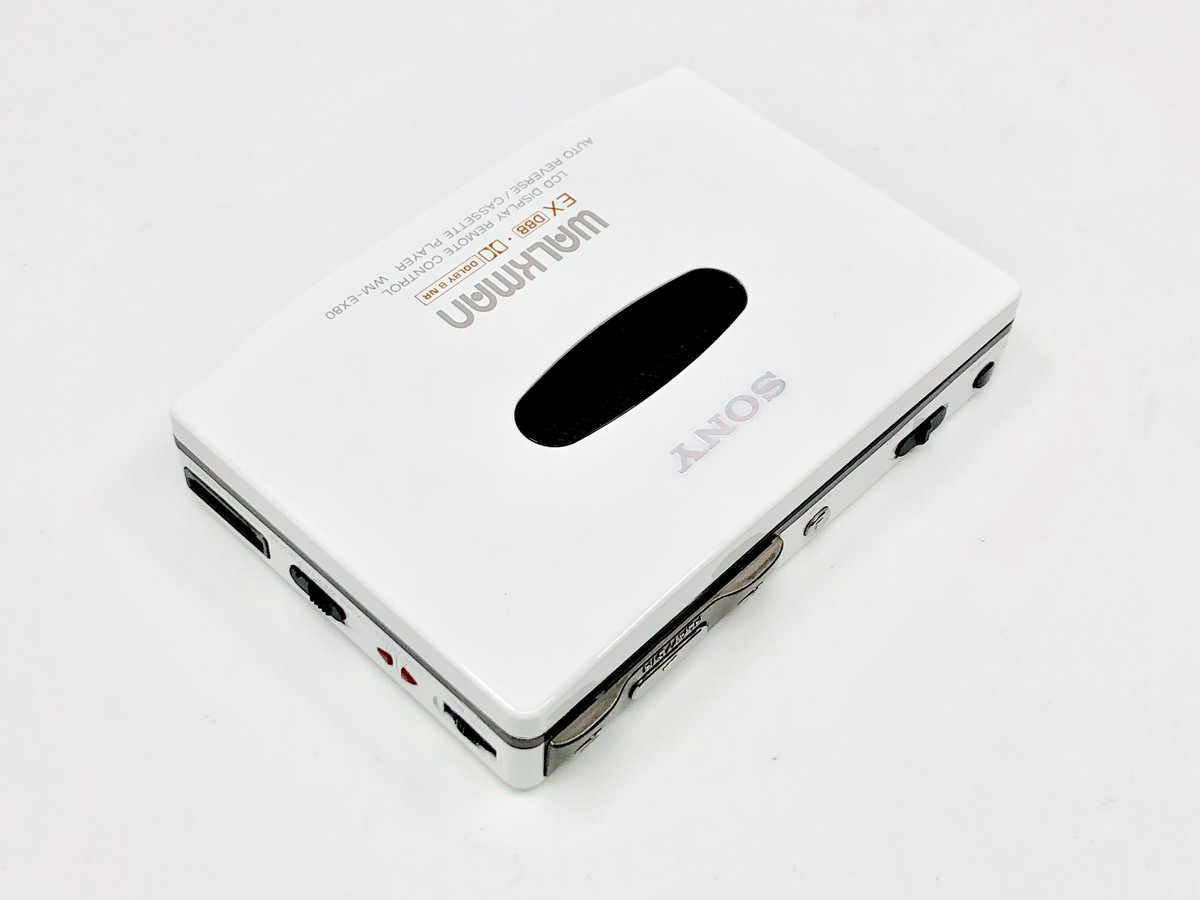 Sony Walkman WM-EX80 White Portable Cassette Player | Just-Cassette