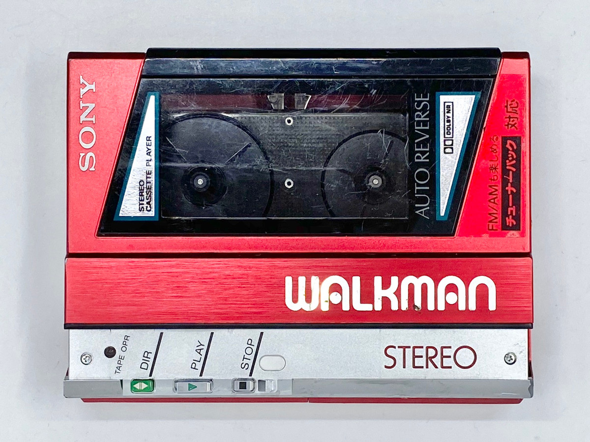 Sony Walkman WM-40 Red Portable Cassette Player | Just-Cassette