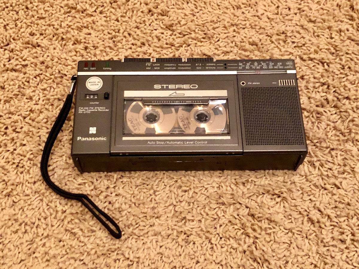 Panasonic RX-2700 Portable Cassette Player Recorder | Just-Cassette