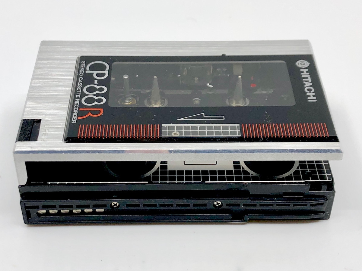 Hitachi CP-88R - The World's Smallest Portable Cassette Recorder