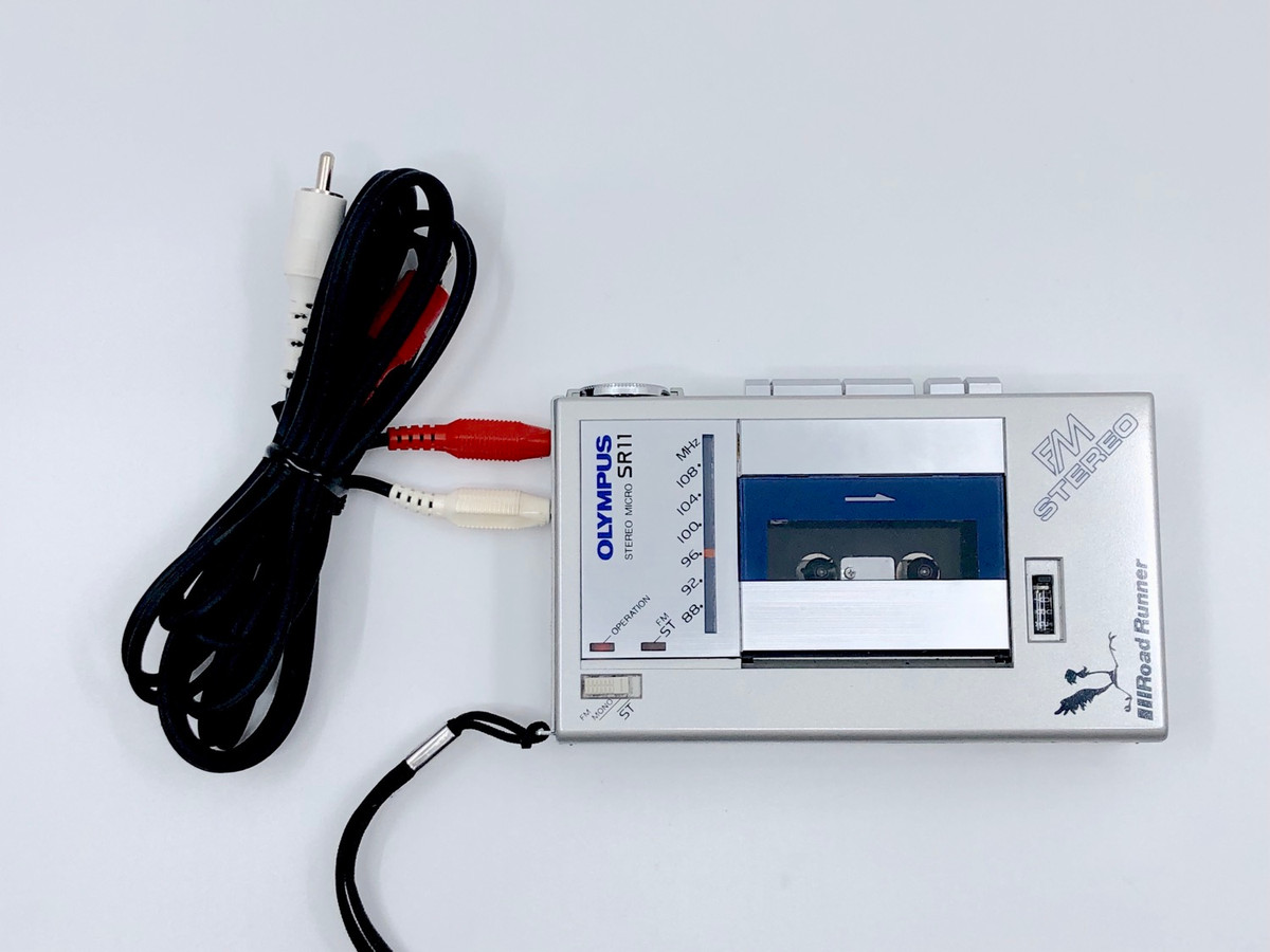 Olympus SR11 Stereo Microcassette Recorder with Radio | Just-Cassette