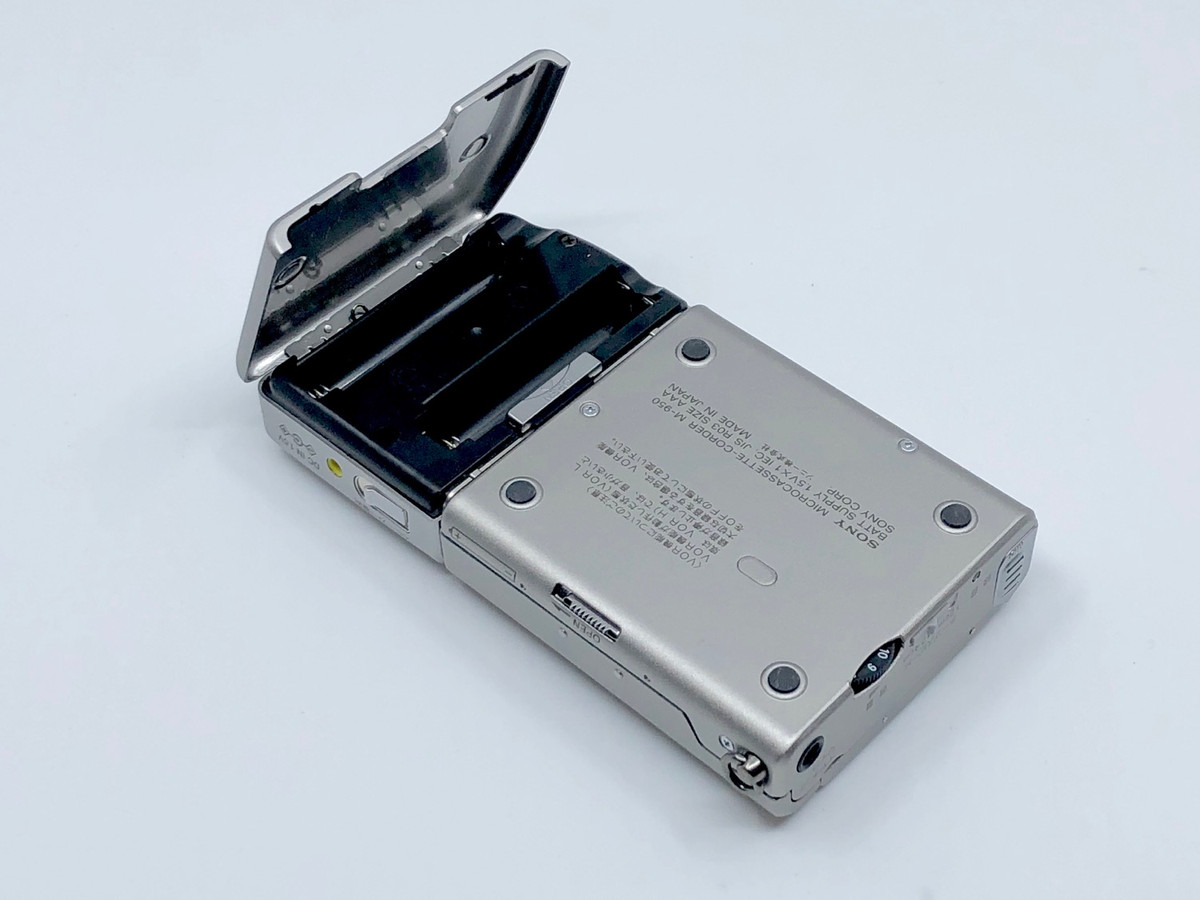 SONY マイクロカセットレコーダー M-950 本体 Sony M-950 Microcassette Corder | Just-Cassette