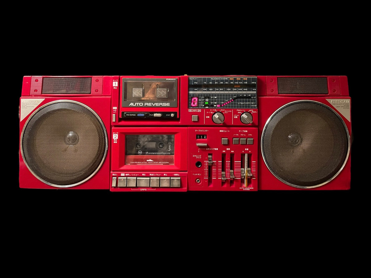 Hitachi TRK-W2 Boombox | Just-Cassette