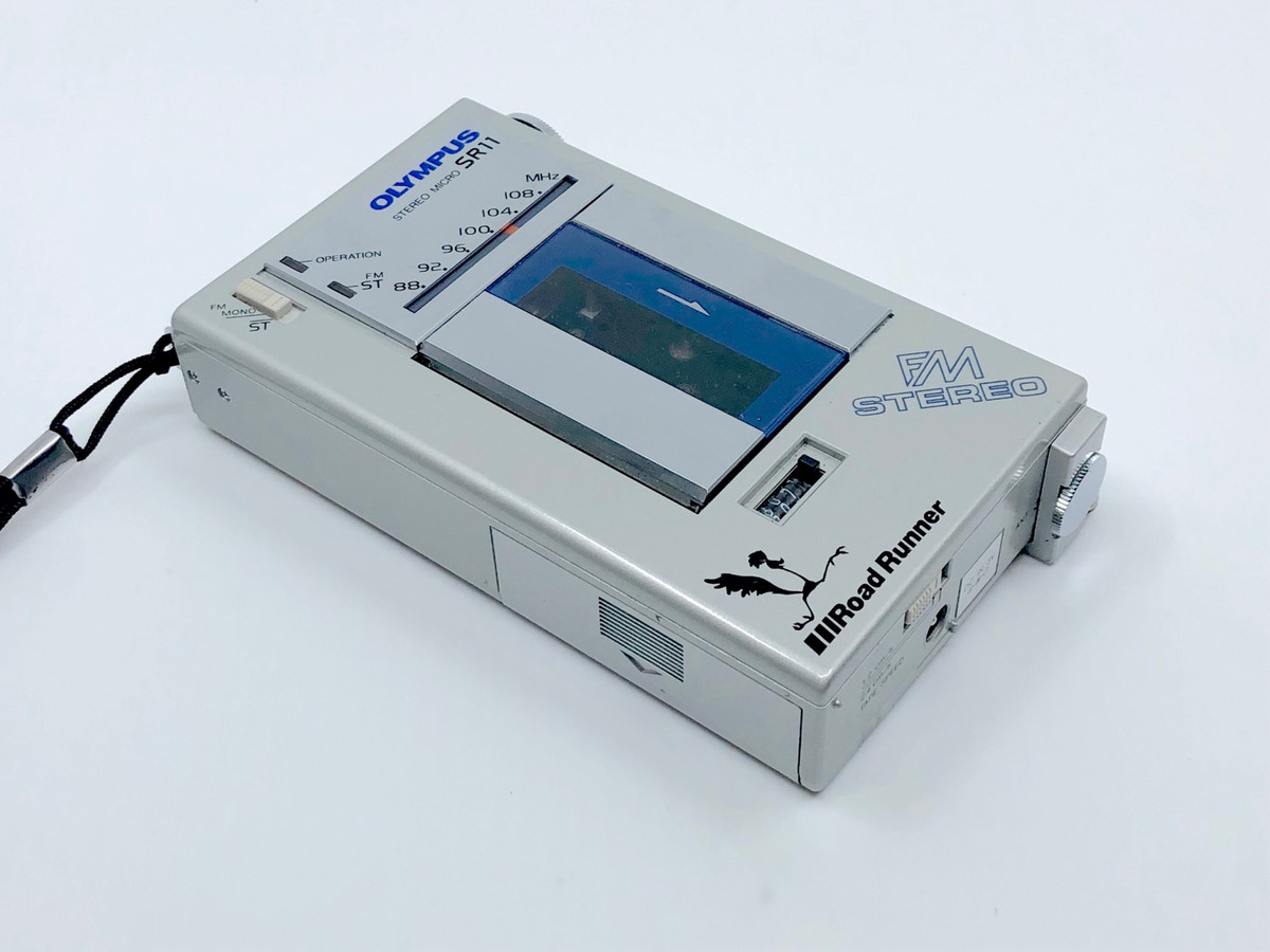 Olympus SR11 Stereo Microcassette Recorder with Radio | Just-Cassette